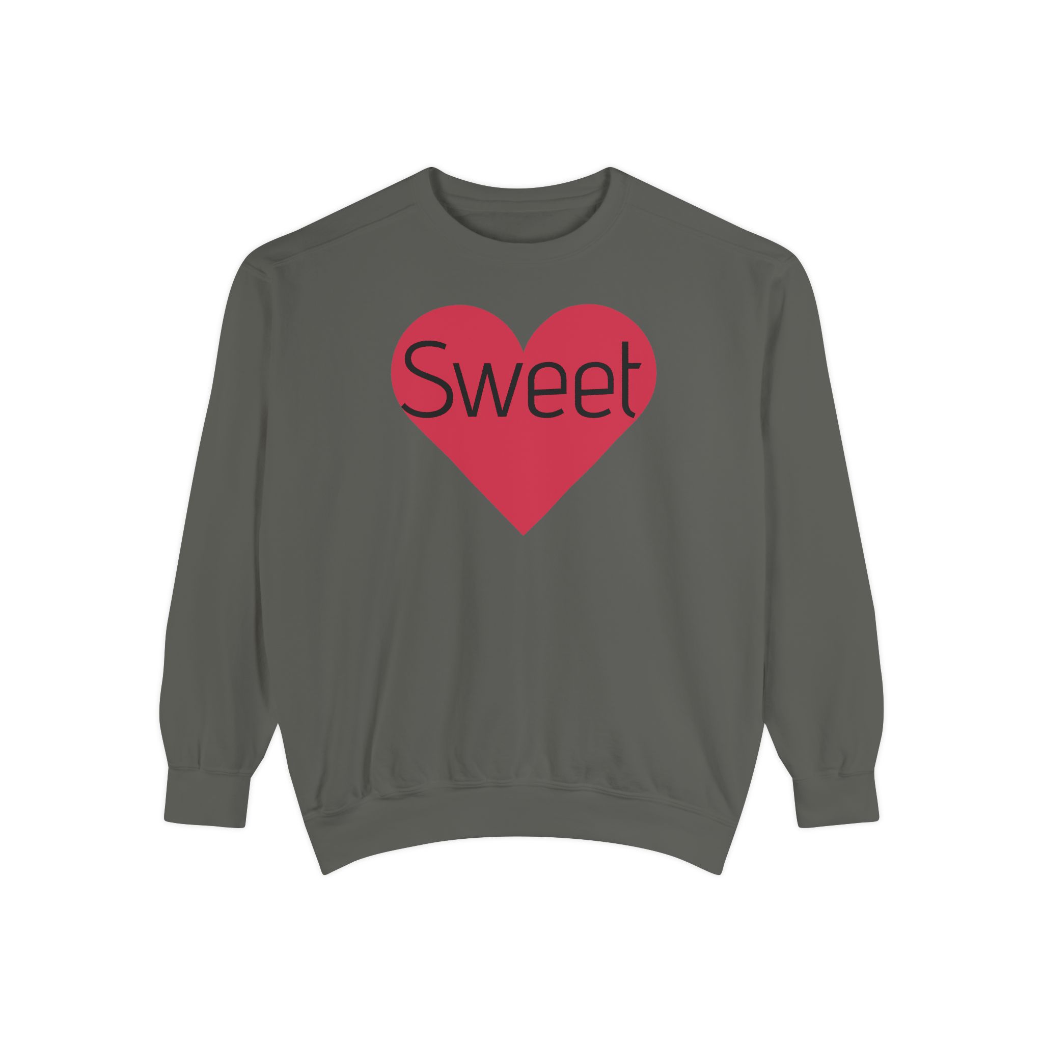 sweatshirt — heart graphic "you are literally the only person i like" — funny valentine's crewneck sweatshirt — heart graphic "you are literally the only person i like" — funny valentine's crewneck