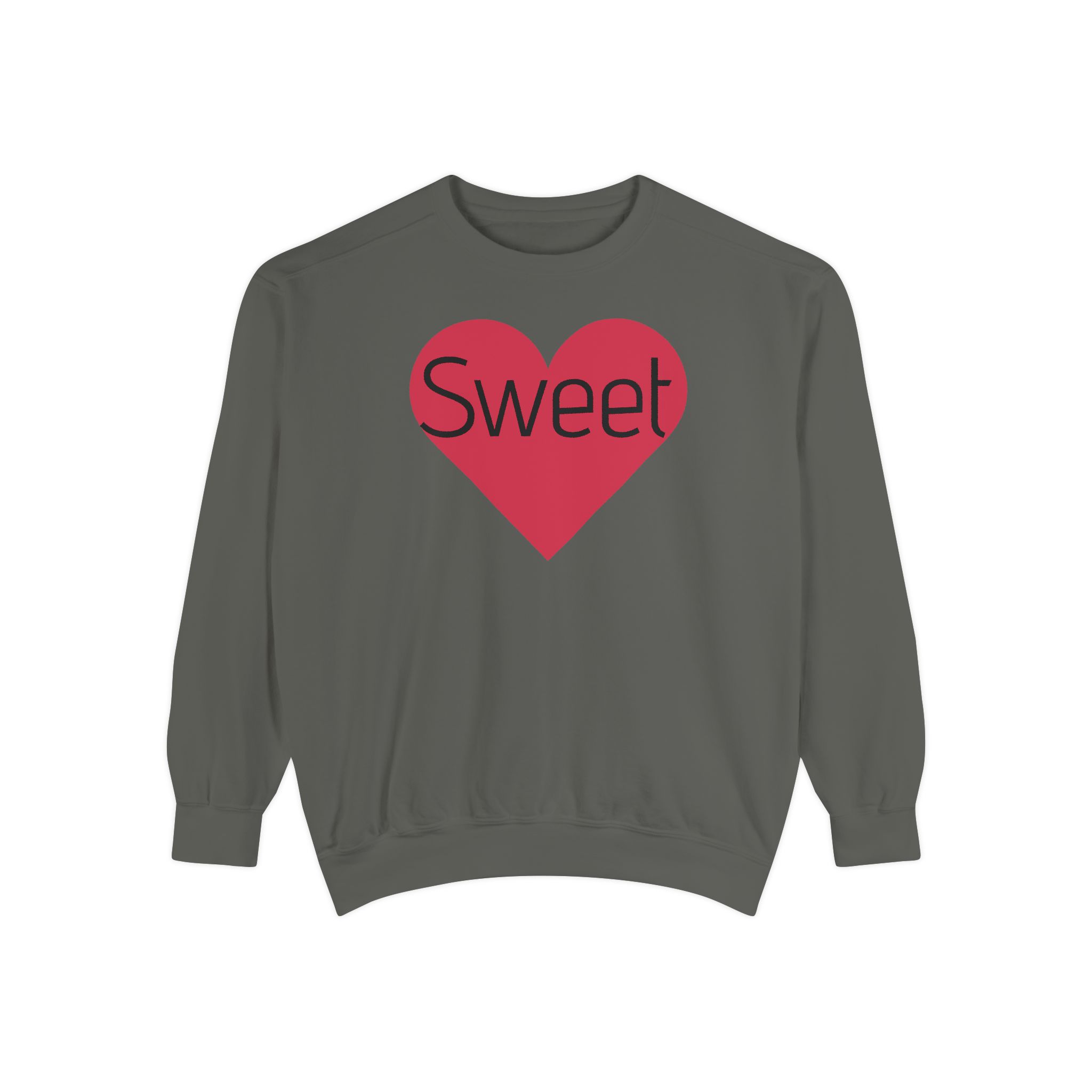 sweatshirt — heart graphic "you are literally the only person i like" — funny valentine's crewneck sweatshirt — heart graphic "you are literally the only person i like" — funny valentine's crewneck