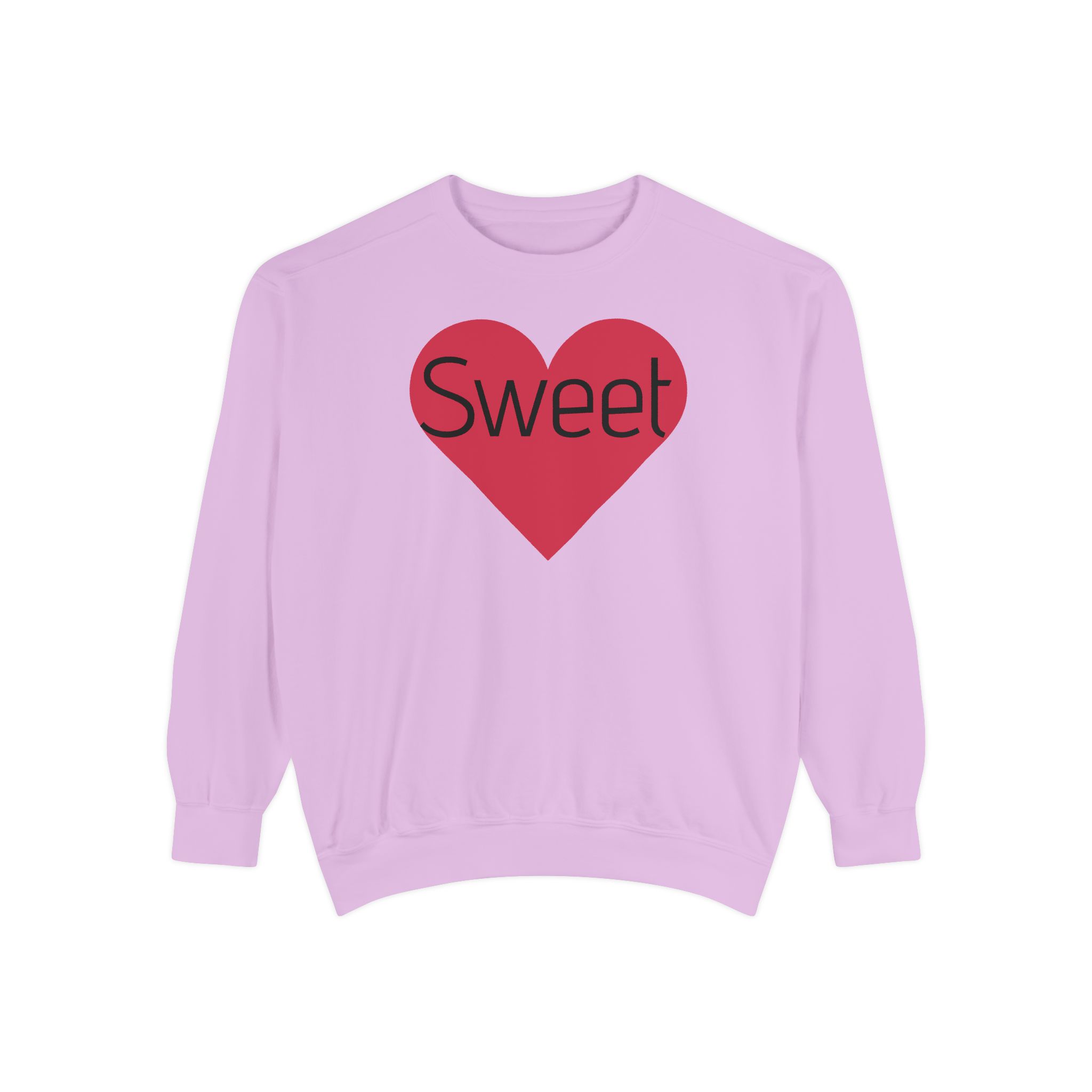 sweatshirt — heart graphic "you are literally the only person i like" — funny valentine's crewneck sweatshirt — heart graphic "you are literally the only person i like" — funny valentine's crewneck