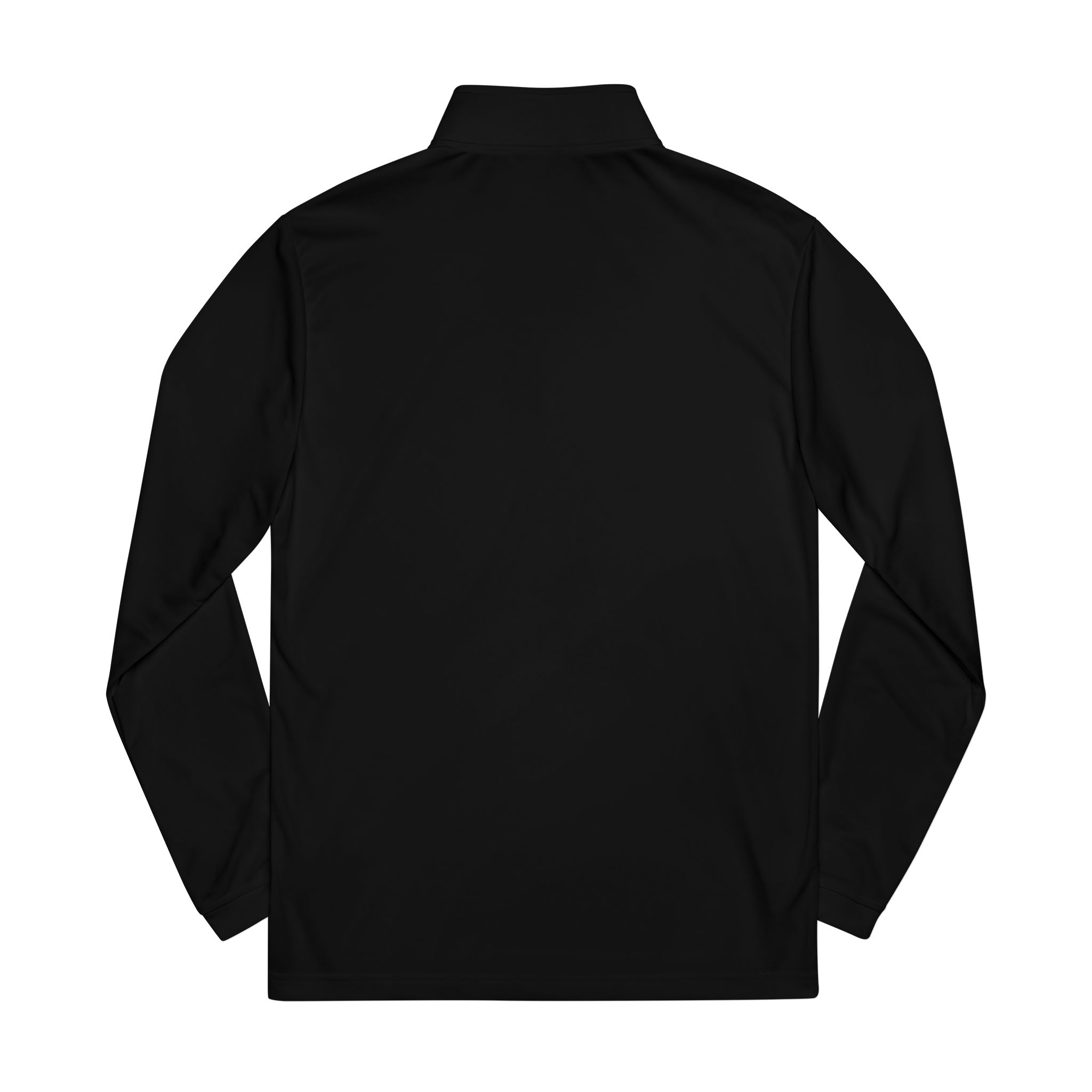 white adidas quarter zip pullover — embroidered logo performance top white adidas quarter zip pullover — embroidered logo performance top