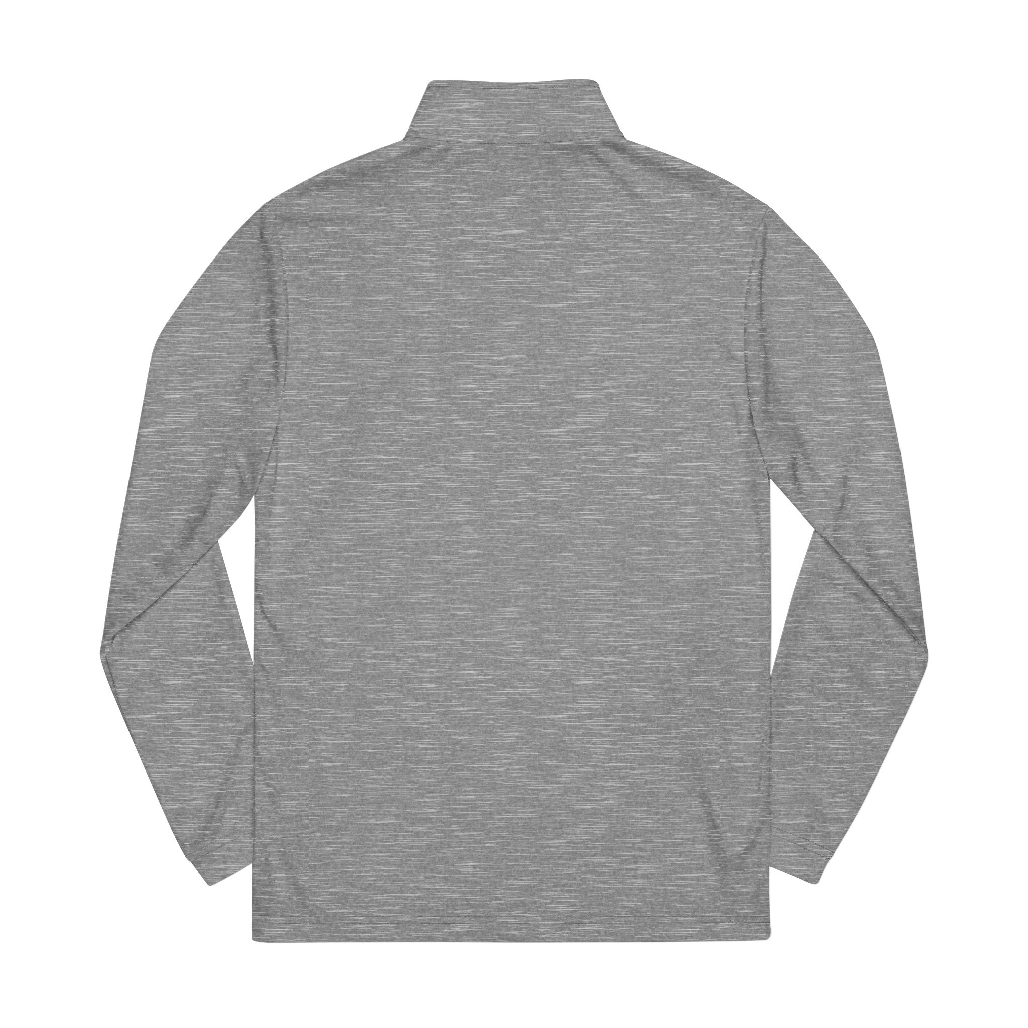 white adidas quarter zip pullover — embroidered logo performance top white adidas quarter zip pullover — embroidered logo performance top
