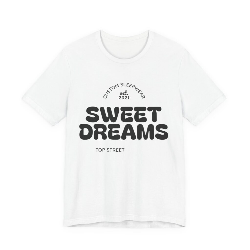 sweet dreams tee — retro sleepwear graphic t‑shirt